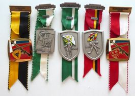 Enschiessen 1981 BE,83 TG,86 OW,85 Uri, 20. Jahrh.