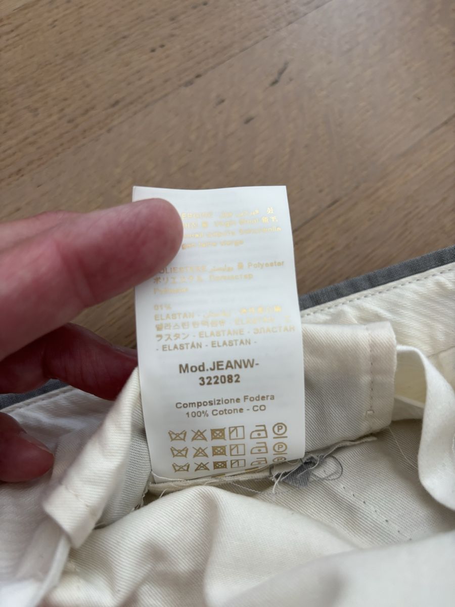 Pantaloni: Briglia Hose, unisex, hellgrau, 42 – Nuovo (secondo la descrizione) da Luzern venduto da Magda1914 4