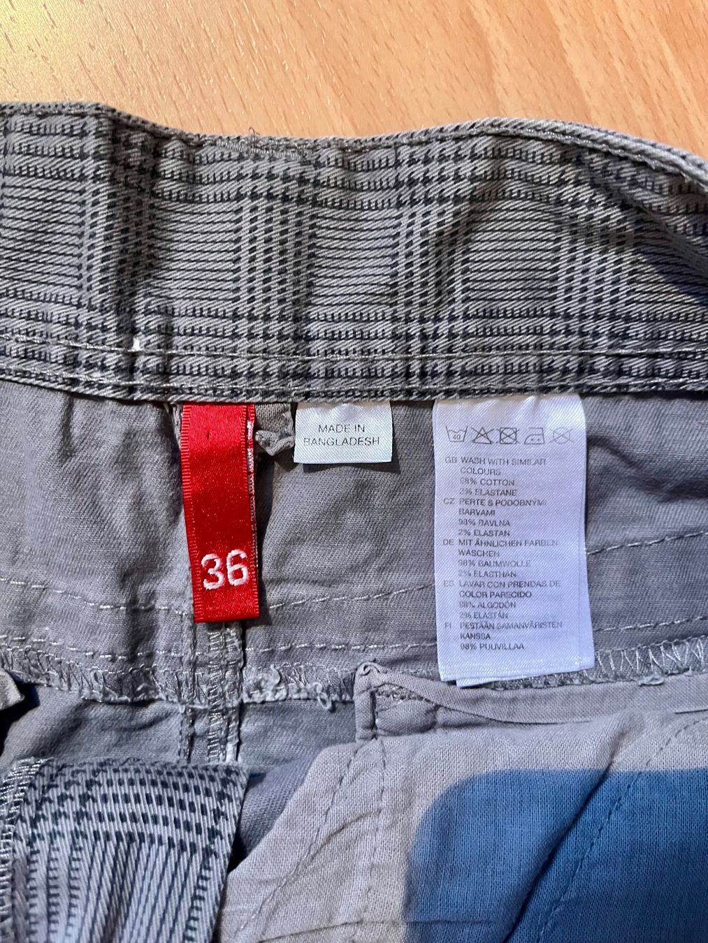 H&M Gonne: H&M Divided Minirock mit Glencheck-Muster | Gr. 36 | cotton – Usato da Zürich venduto da alm_lk65 6