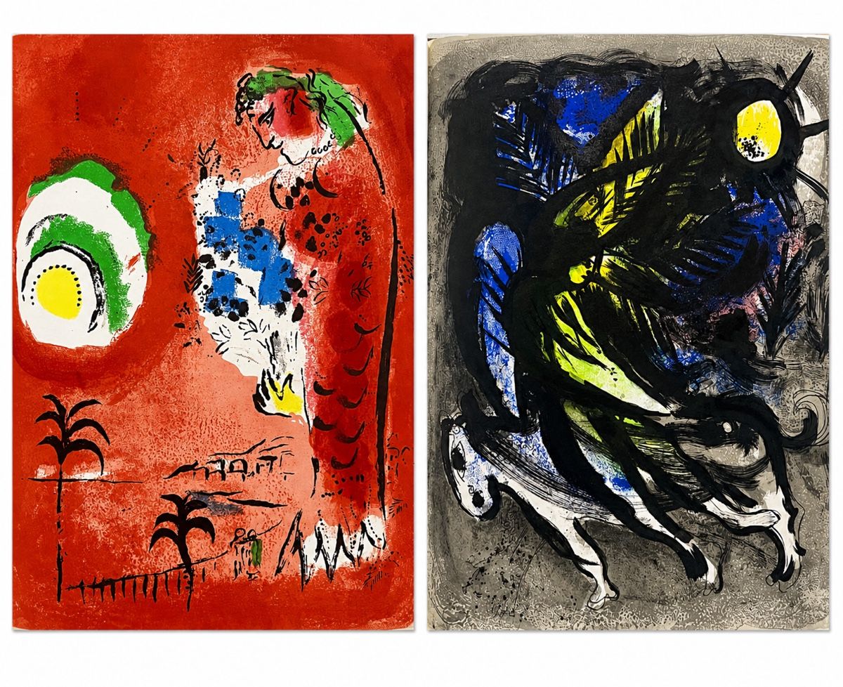 Libri: Marc Chagall - Litographe I (Catalogue Mourlot) – Usato da Cadempino venduto da RVA2301 6