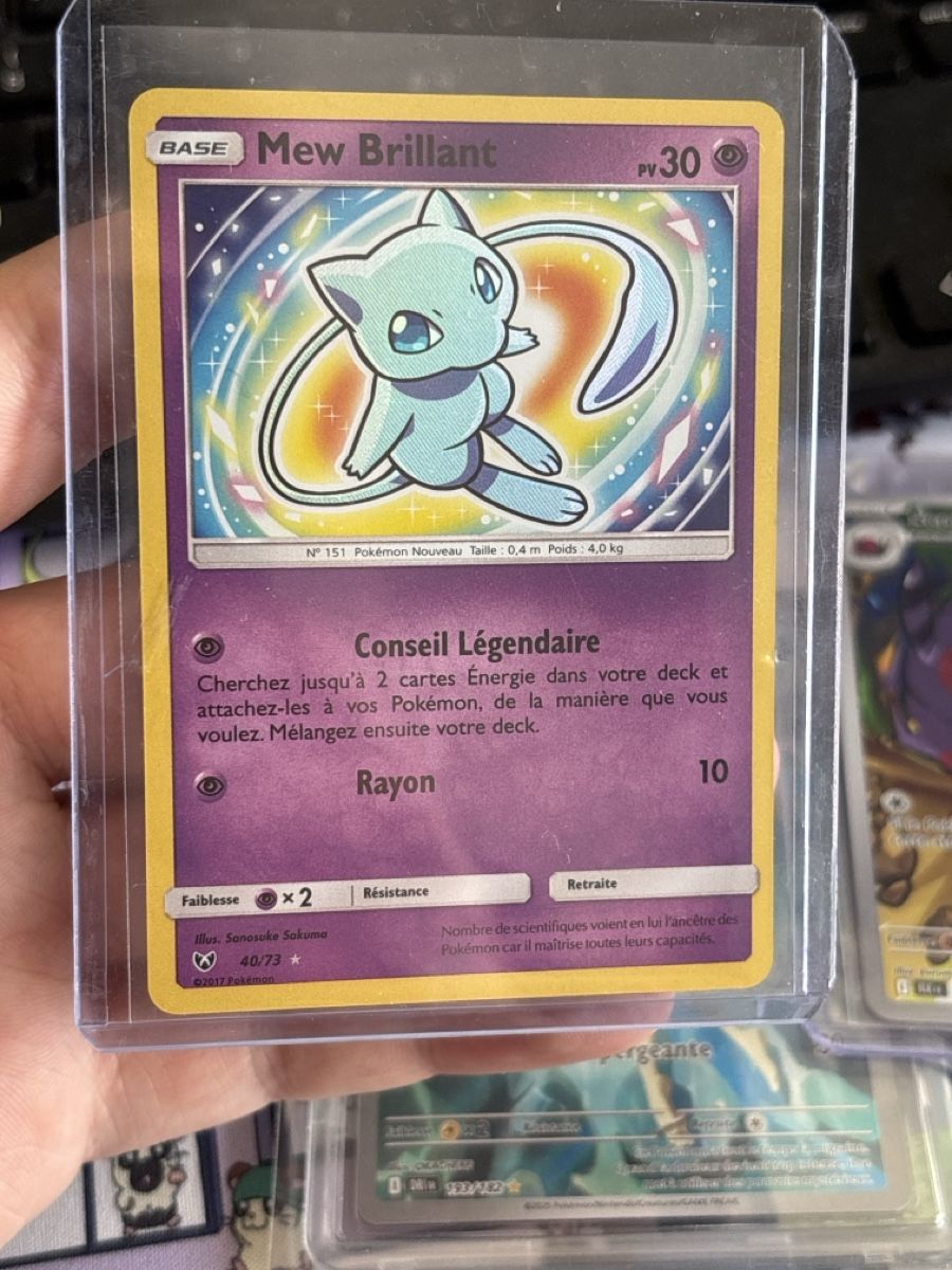 Pokémon Sammelbilder & Trading cards: Mew Brillant SL FR – Neu (gemäss Beschreibung) aus Puplinge von Collection_Pokepi