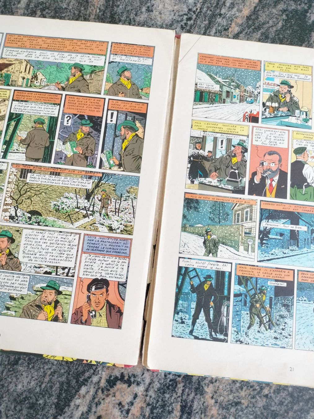 Fumetti: Mortimer à Paris EO 1959 complète mais pages détachées – Usato da Cortaillod venduto da rozinna 4