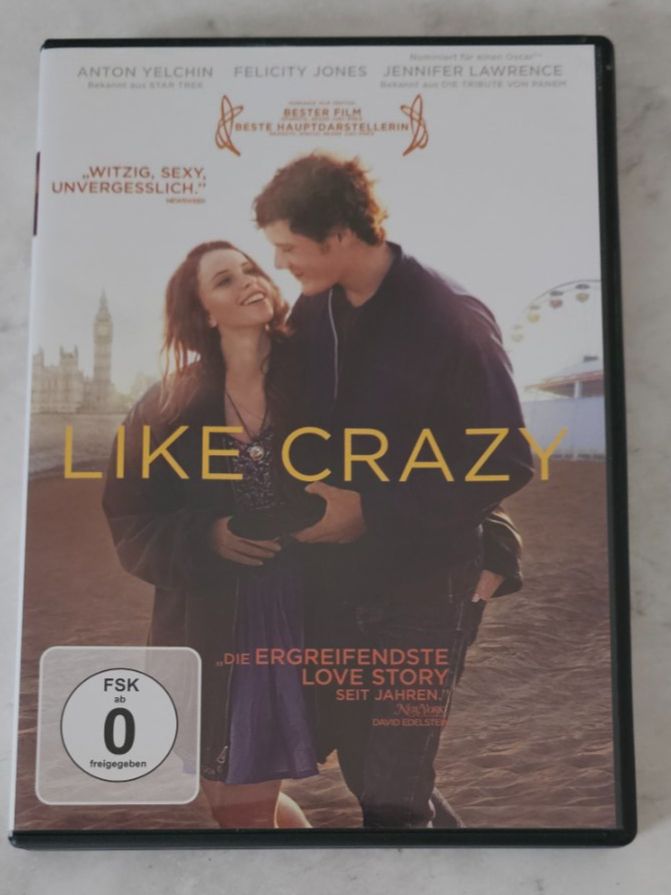 Tous les DVDs: LIKE CRAZY/ DVD – D'occasion à Geuensee par jes_9xyk