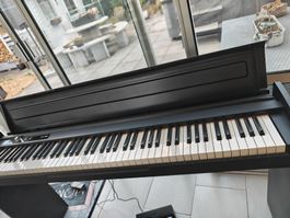 Digitalpiano Schwarz Tasteninstrument gut erhalten
