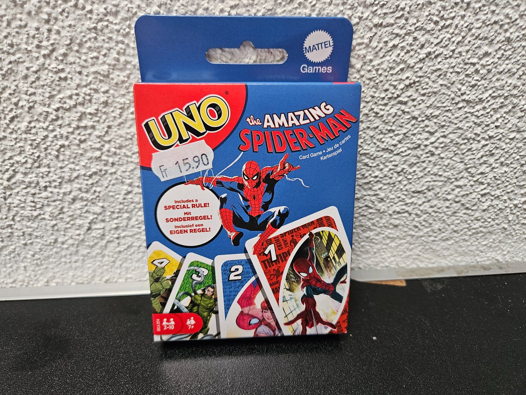 Giochi: Neu - Mattel - UNO Spider-Man – Nuovo e nell'imballaggio originale da Dagmersellen venduto da J_RP_Dagmersellen