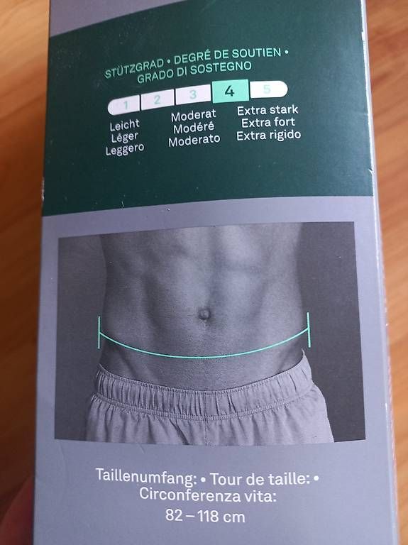 Attrezzature mediche: Rücken Bandage  – Usato da Kreuzlingen venduto da Stuhlgang 1