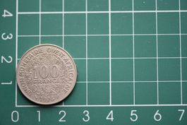 währung ouest africaine 100 francs 1976