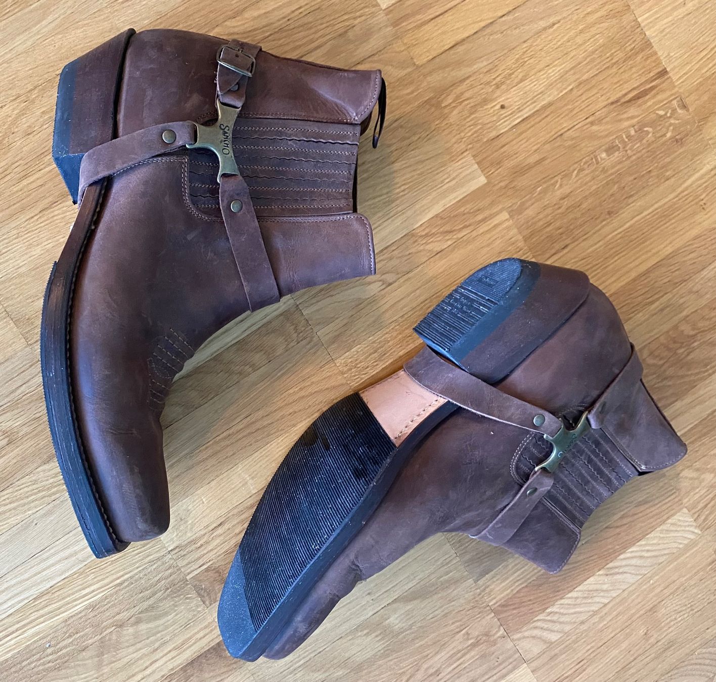 Sancho Abarca Scarpe da uomo: Cowboystiefel Sancho, 44, braun – Usato da Zürich venduto da basse1976 1