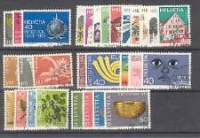 Alle Briefmarken: 1973 Jahreszusammenstellung ET-O – Gebraucht aus Winterthur von Kyoung