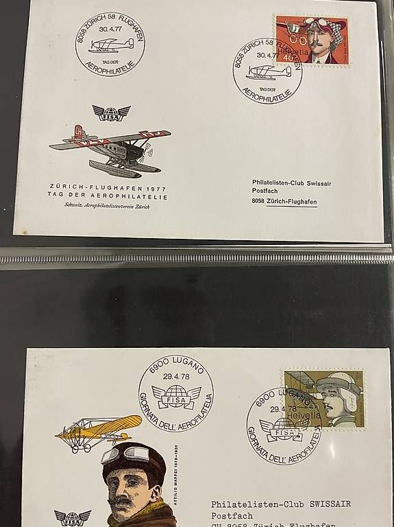 Couverts & Versandtaschen: Sammlung historischer Schweizer Briefmarken – Gebraucht aus stüsslingen von Aless14 4
