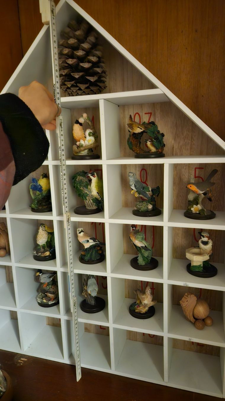 Calendari: Adventskalender mit wunderschönen Vogelfiguren – Usato da Finsterwald LU venduto da zabryna 1