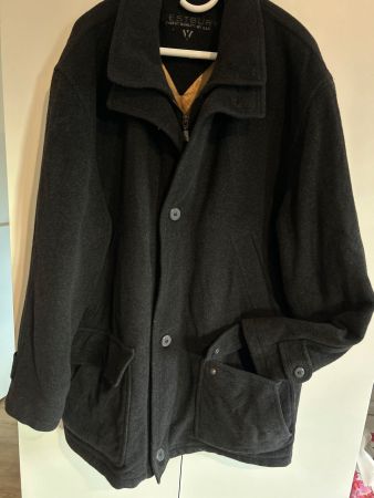 Warme Herren Jacke schwarz WESTBURY by C & A Gr. 52
