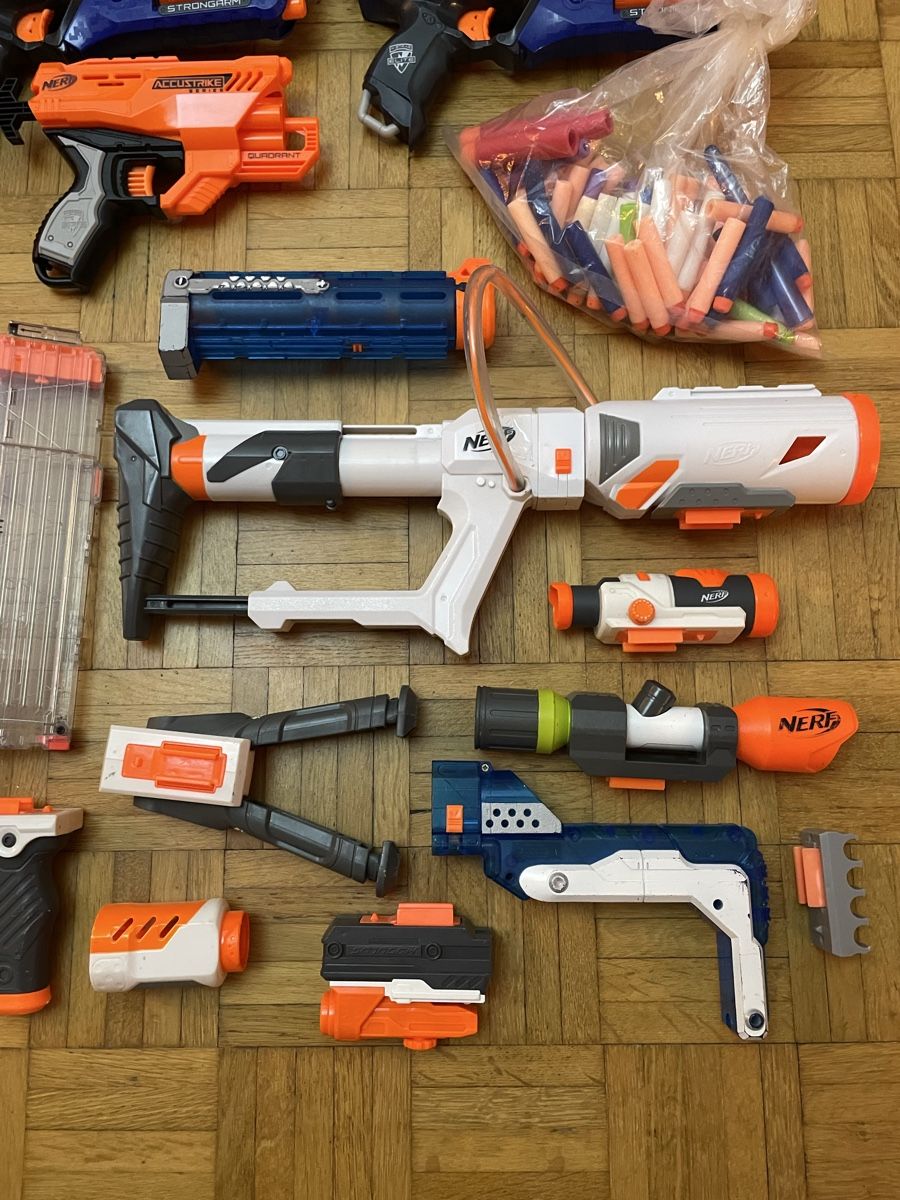 Nerf Jouets: Nerf Kollektion – D'occasion à Burgdorf par Waterloo 2
