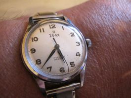 Edox Handaufzug Läuft Kaliber AS 1686 Jahr 1964 Grösse 31mm