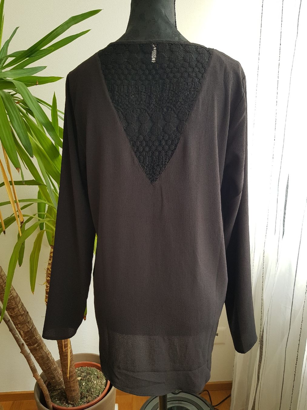 Only Blusen: ONLY Bluse, Schwarz, Gr. 36, mit Spitze, Top Zustand! – Neu (gemäss Beschreibung) aus Nendeln von Zopfie_ 6