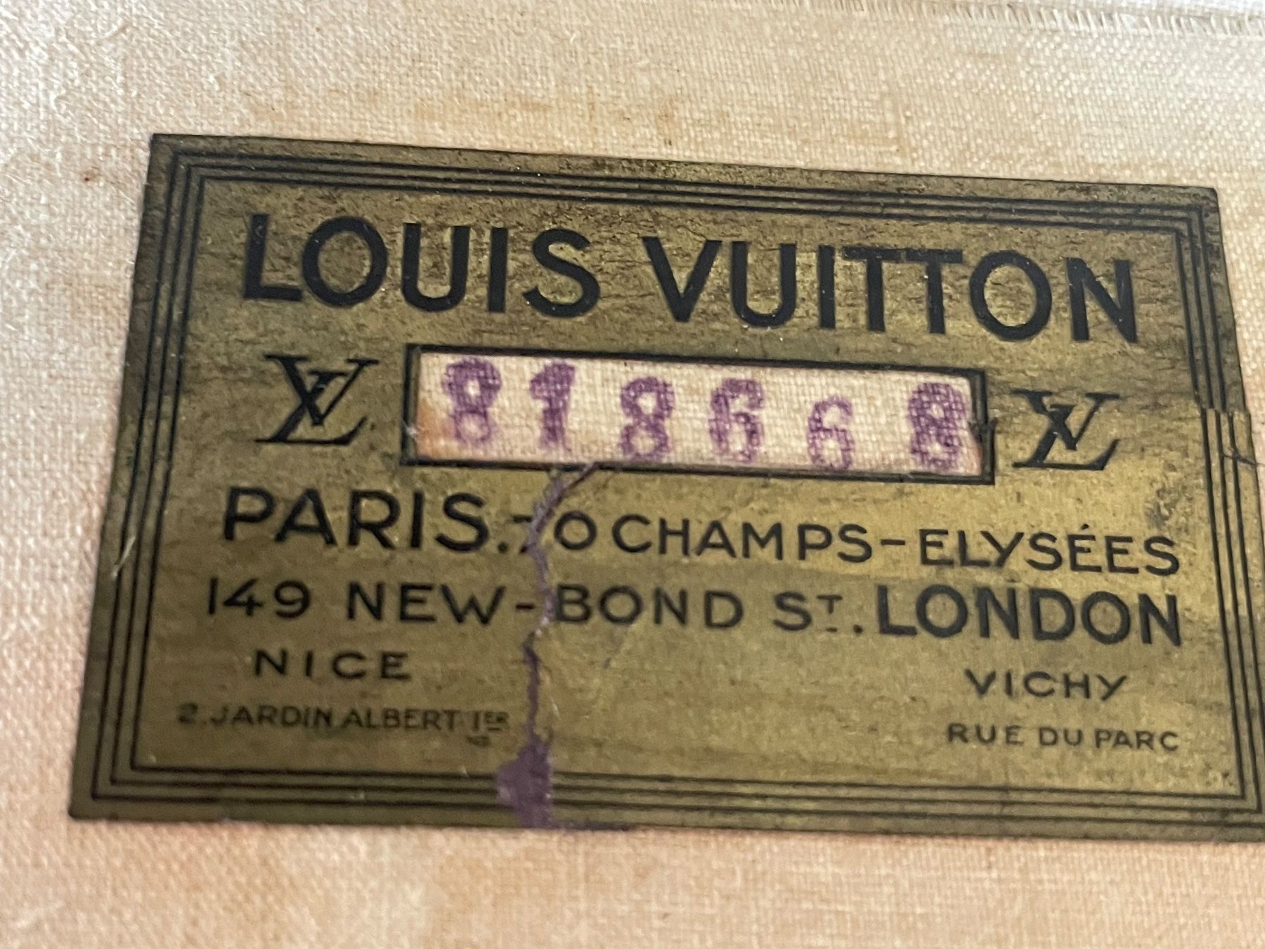 Cassapanche: Malle Louis Vuitton 1936 – Usato da La Tour-de-Peilz venduto da DressingEKL 8