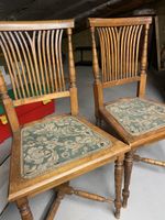 Set of Two Vintage Wooden Chiavarine chairs