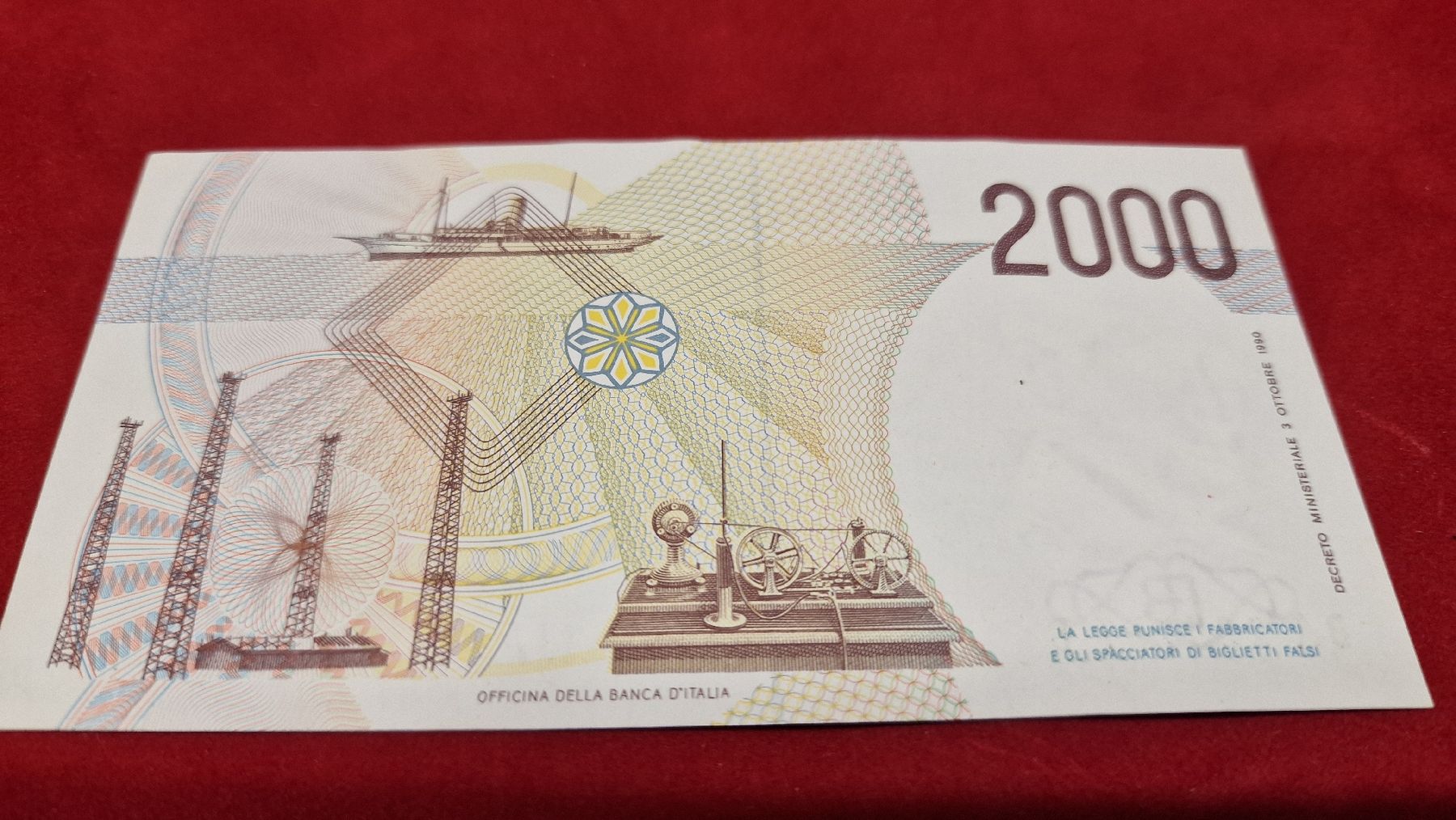 Italienische 2000 Lire Banknote - Seltenes Sammlerstueck (Neu und ...