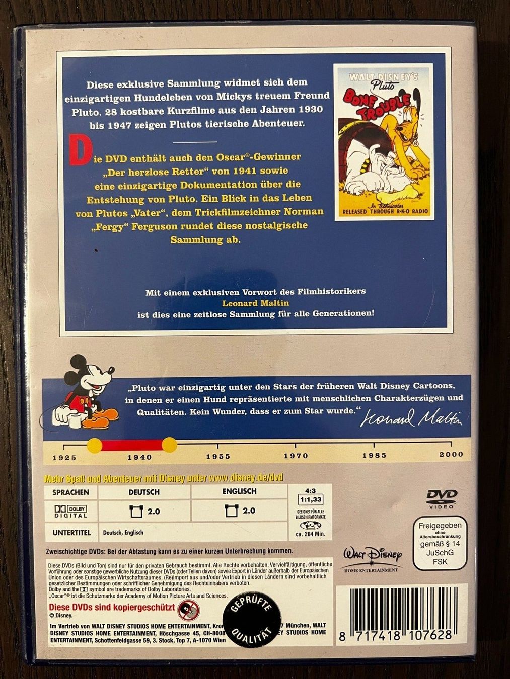 Tutti i DVDs: Plutos einzigartiges Hundeleben Vol. 1 – Usato da Zürich venduto da FilmFreunde 1