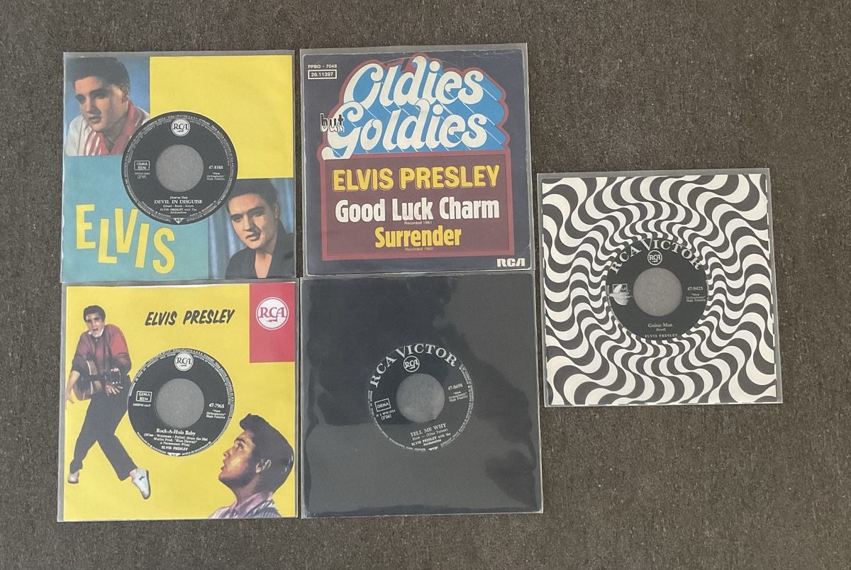 Schallplatten: Elvis Presley Single Sammlung, Top! – Gebraucht aus Jegenstorf von BAVARIA4CH