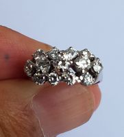 Diamantring 18K Weißgold 1.57ct VS G-F Gr. 52,5