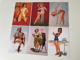 6 Postcards, The Great American Pin-Up - Taschen
