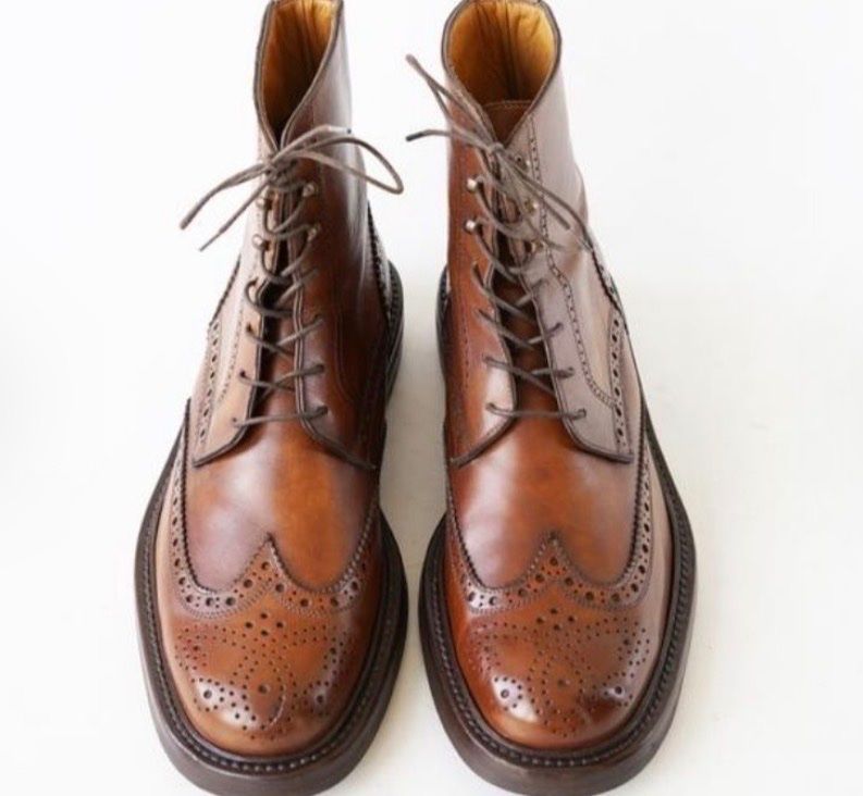 Scarpe da uomo: Bottines Pollini, cuir, 43, neuves – Nuovo (secondo la descrizione) da Auvernier venduto da Arocc 1