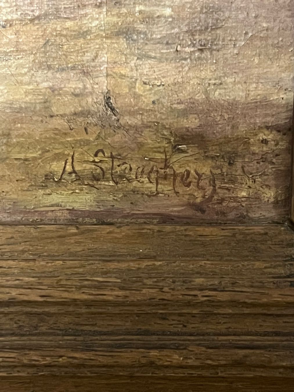 Dipinti: A.STAEGHERS 1890 „BRÜGGE“ – Usato da Basel venduto da pmART 4