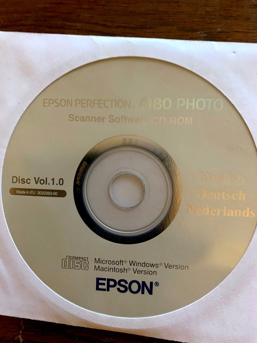 Applications: Drucker Software EPSON Perfection 4180 PHOTO Scanner CD-ROM – Neuf (Voir description) à Emmen par newcar4you 1