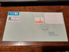 Lettre de Pretoria, Afrique du Sud - Rare timbre!