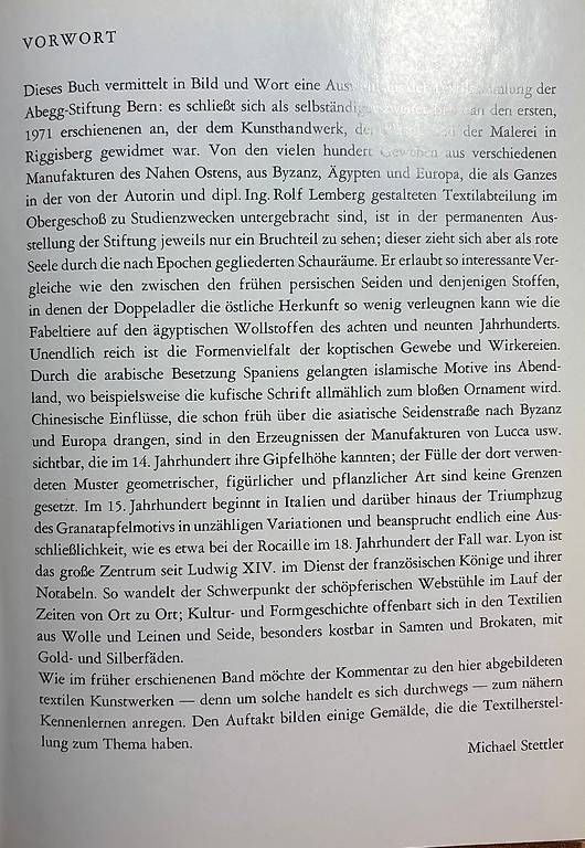 Cartoline postali: Abbegg-Stiftung Bern - Textilien – Usato da Adliswil venduto da Heimite 2