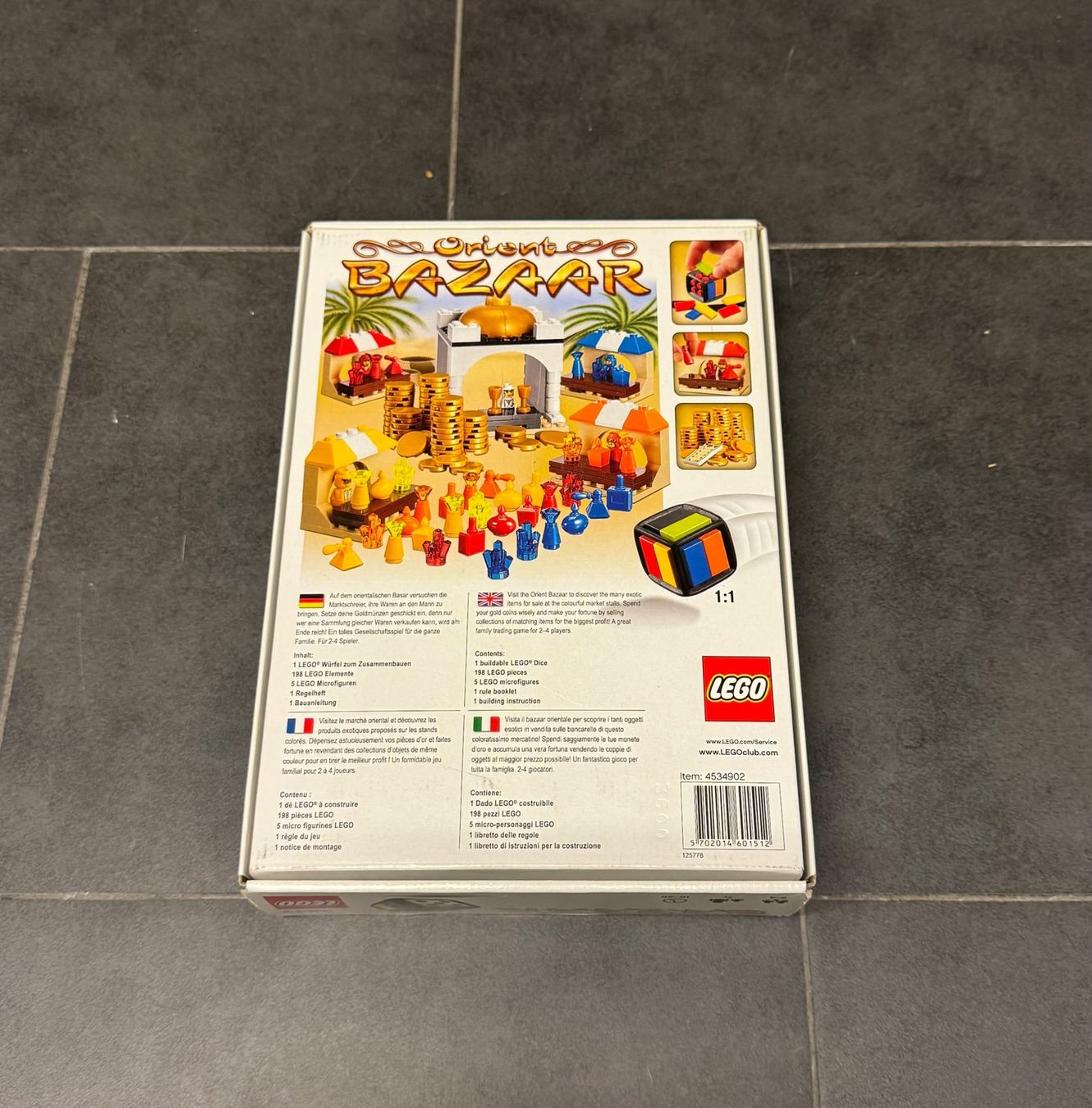 Lego Kit di costruzioni: Lego 3849 Orient Bazaar komplett mit Anleitung – Usato da Herisau venduto da Seyashop1 3