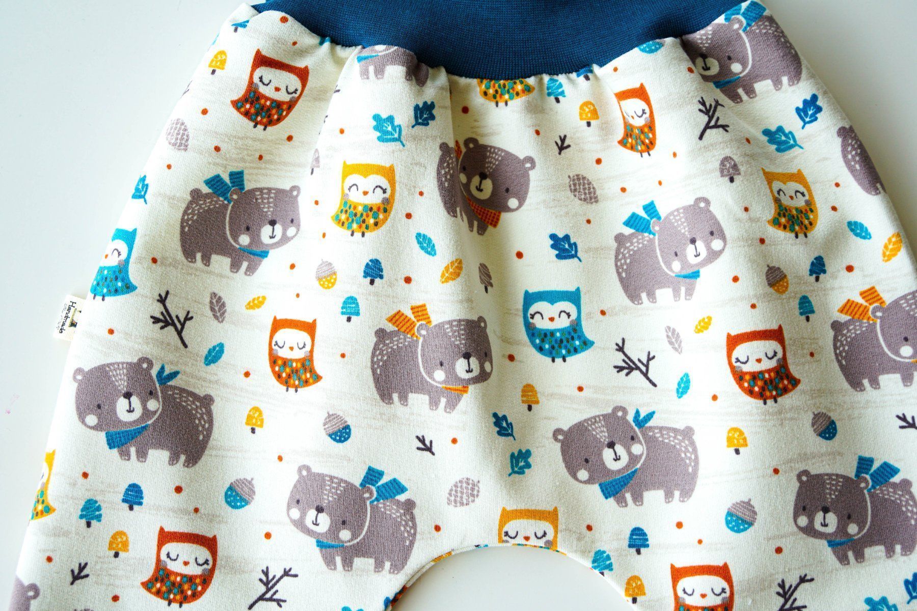 Pantaloni: Sweat Pumphose mit Bären & Eulen Gr.86/92  NEU – Nuovo e nell'imballaggio originale da Zürich venduto da sambaum 4