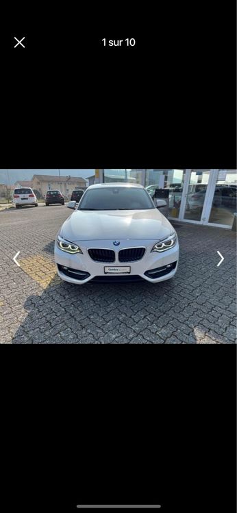 BMW 220D sport line coupé