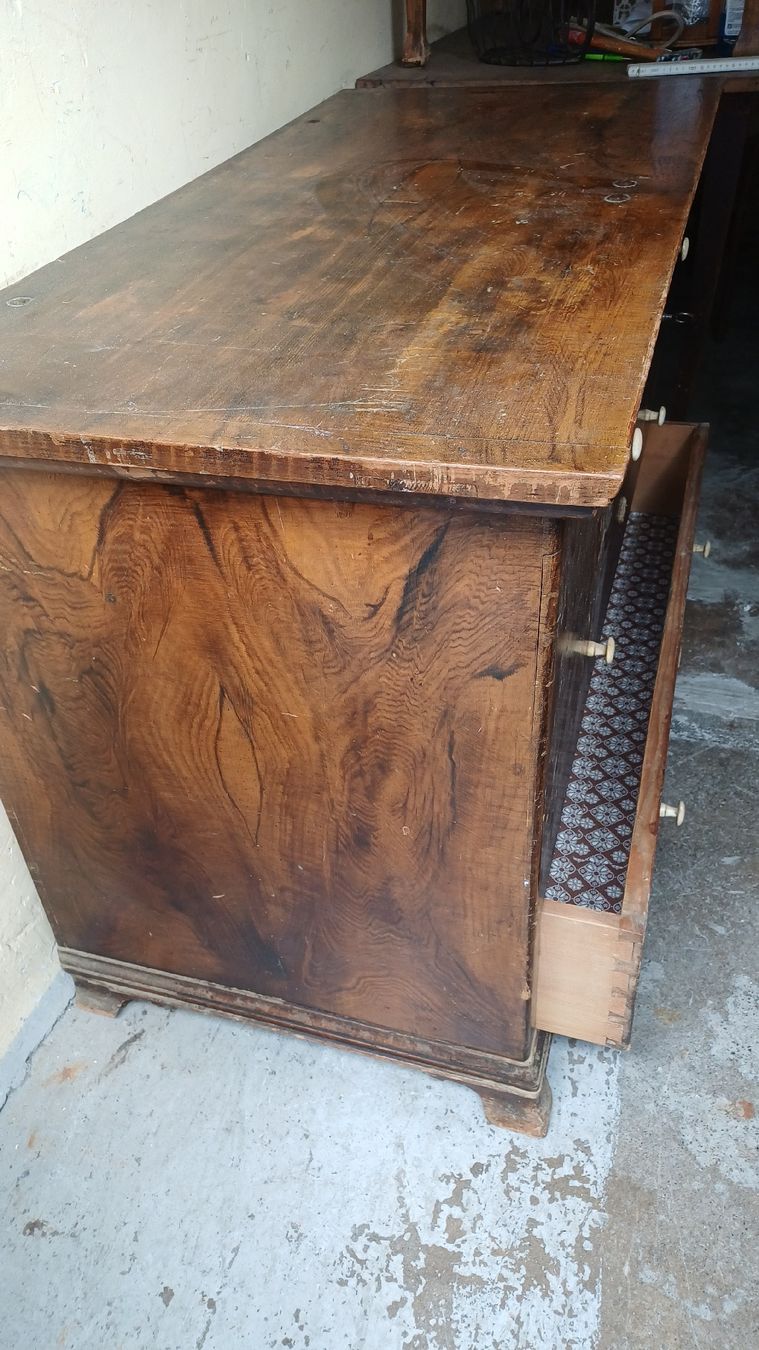 Cassapanche: Biedermeier Truhe m. Schublade – Usato da Flawil venduto da Naphtali 3