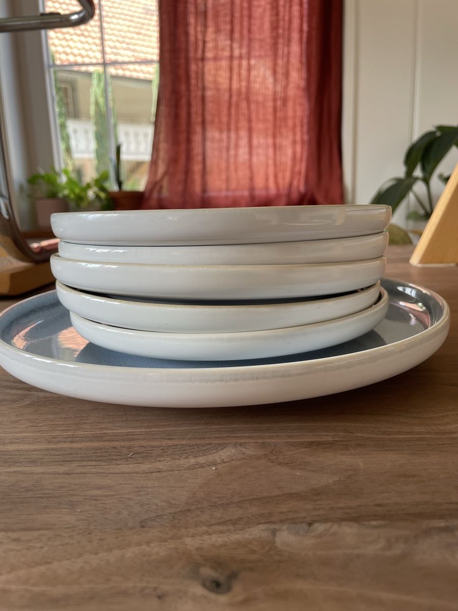 Piatti: 5 Lunasol Teller blau weiss – Usato da Riedtwil venduto da Michu_Se_BE 2