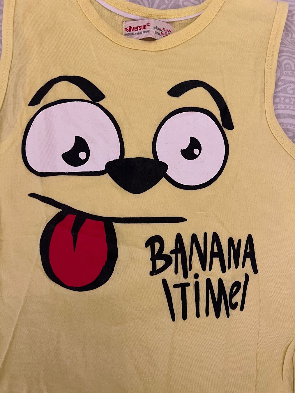 Camicie, T-shirt & Polo: TANK TOP GELB GR 104 – Usato da Basel venduto da theo-g77 1