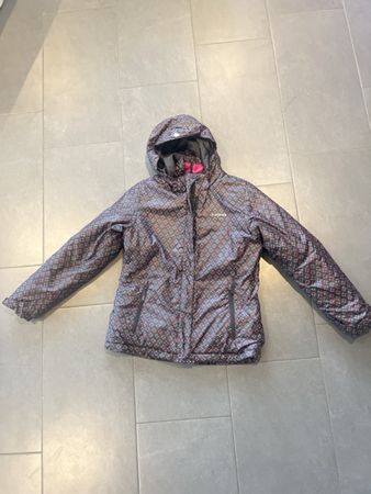 Icepeak Winterjacke (gemustert) mit abnehmbarer Kapuze 
