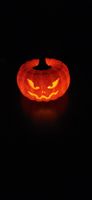 Halloween Kürbis Deko, 3D-Druck, Neuwertig und Gruselig