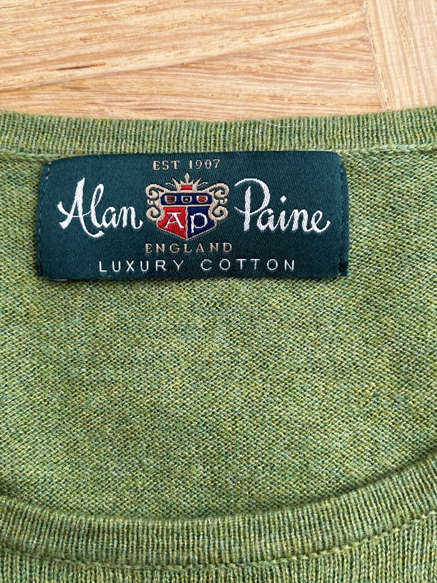 Gilet & Giacche senza maniche: Damen Pullunder Alan Paine Baumwolle Kaschmir Gr. 44 – Usato da Zürich venduto da Kleanthy 2