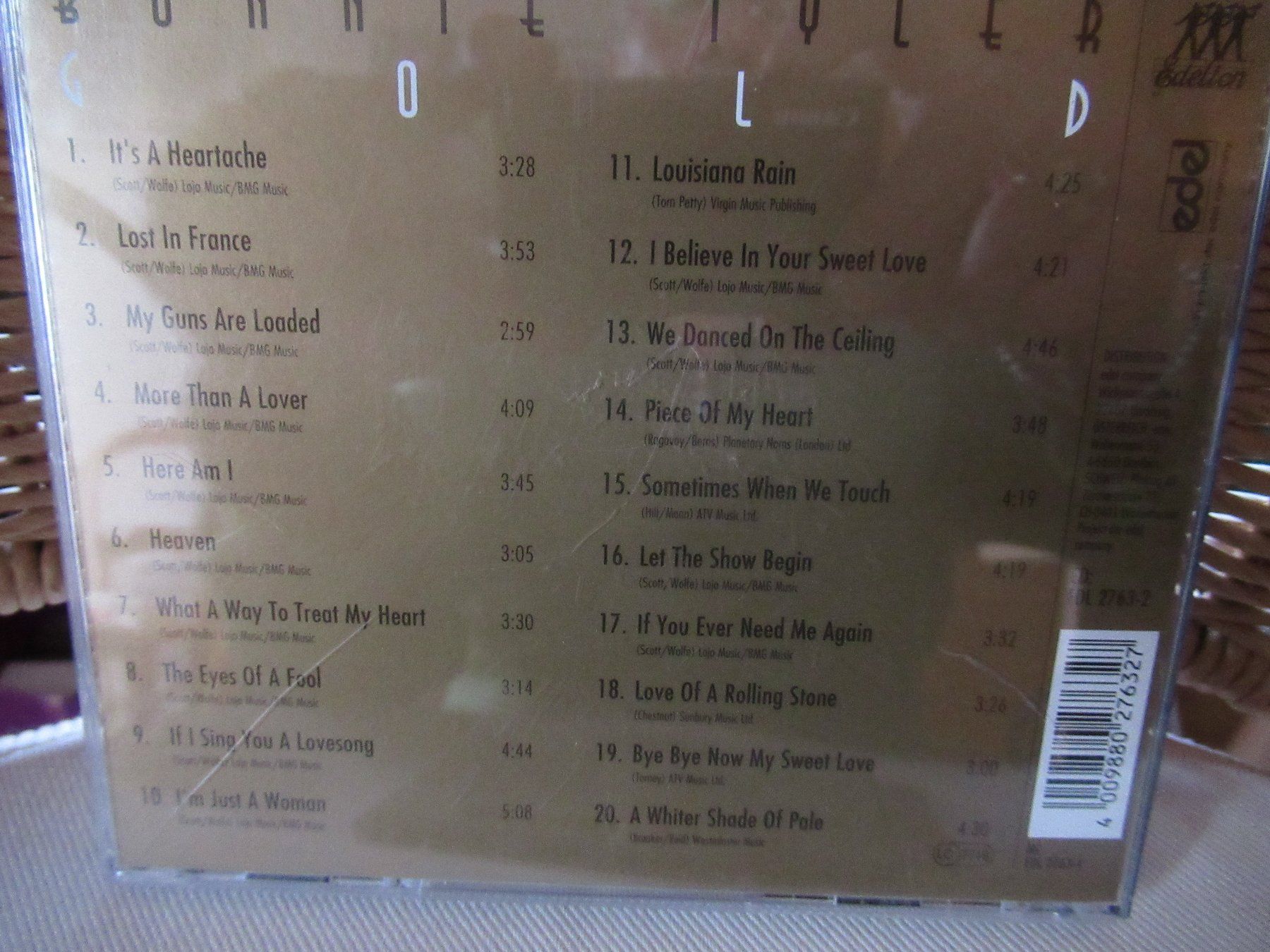 CDs: BONNIE TYLER - GOLD – Gebraucht aus Grône von Mire01 1