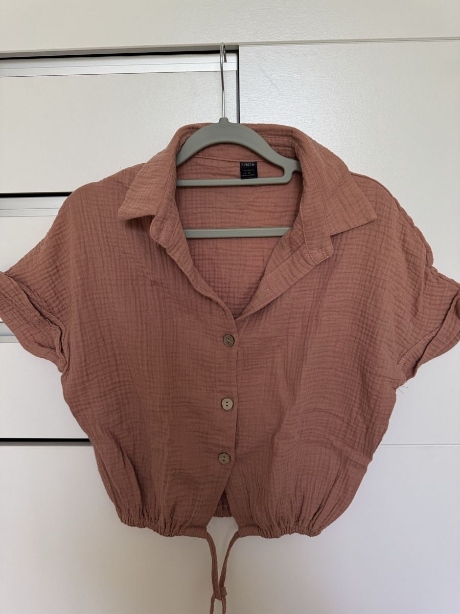 Shein Camicette: Shein Bluse kurzarm – Usato da Beringen venduto da ste_bh8w