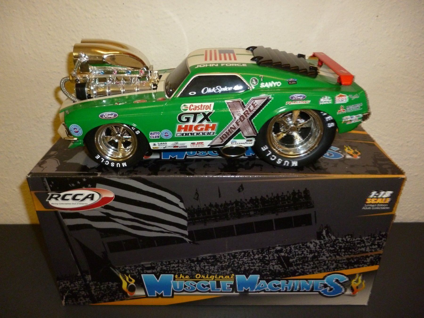 Ford Modellautos: Ford Mustang 69er Boss"John Force" 1:18 – Neu und originalverpackt aus Niederwil SG von Kaicorner03 1