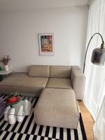 Sofa - Designer-Sofa inkl. passendem Hocker