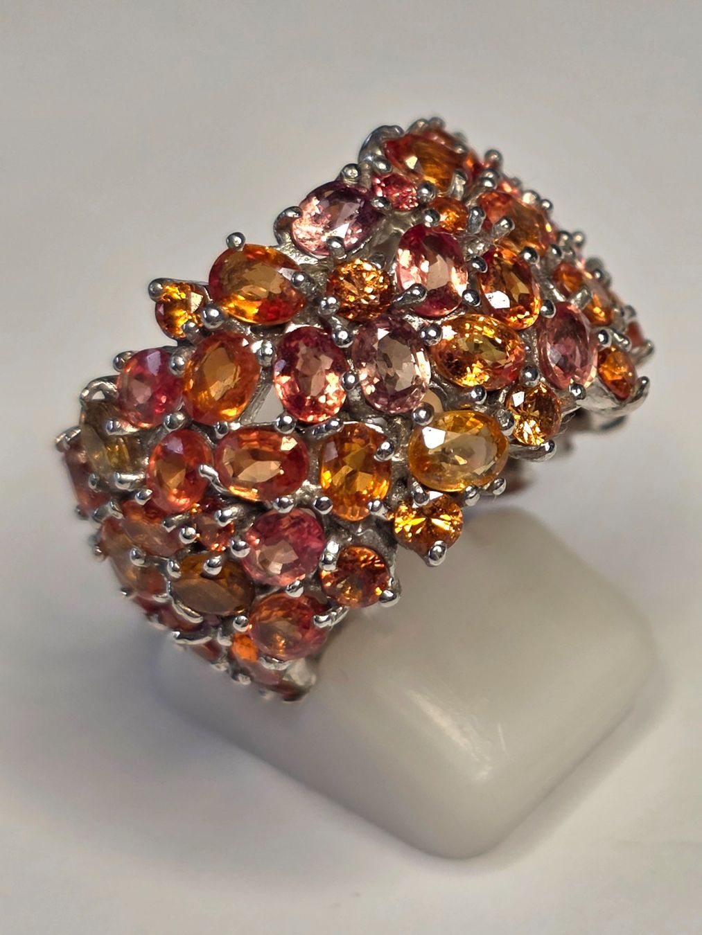 Anelli: Safire gel-orange Eternity Ring – Nuovo (secondo la descrizione) da Zürich venduto da adriben 6