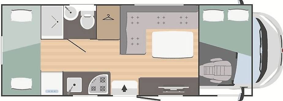 Mobilhome: XGO Dynamic 39 Lounge - Heimkino Feeling – Nuovo e nell'imballaggio originale da Grenchen venduto da asdumat 2