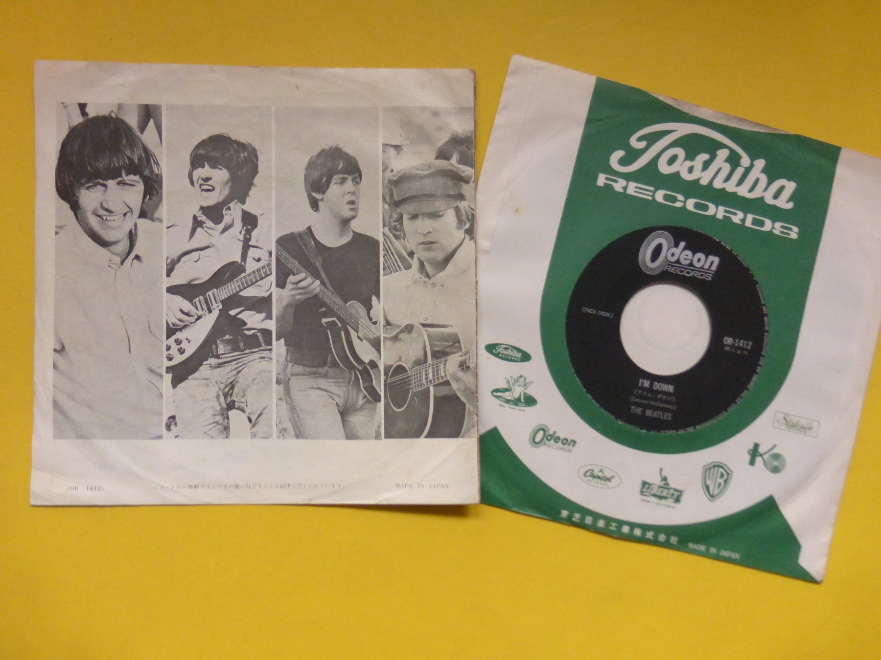 Dischi in vinile: The Beatles – Help! / I'm Down – Usato da Zürich venduto da Swiss57 1