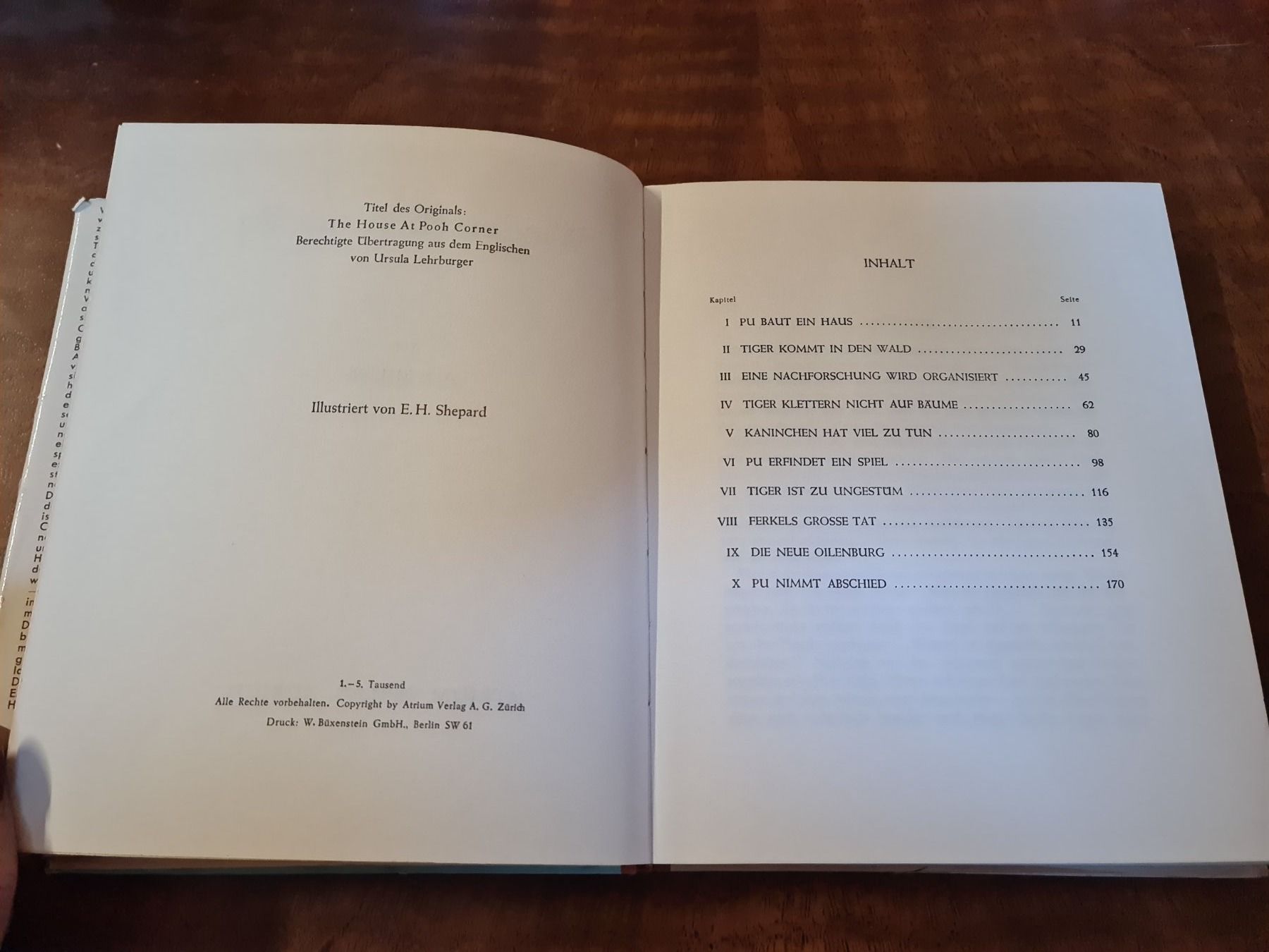 Bücher: Wiedersehen mit Pu – Gebraucht aus Erstfeld von Mario_boe0 1