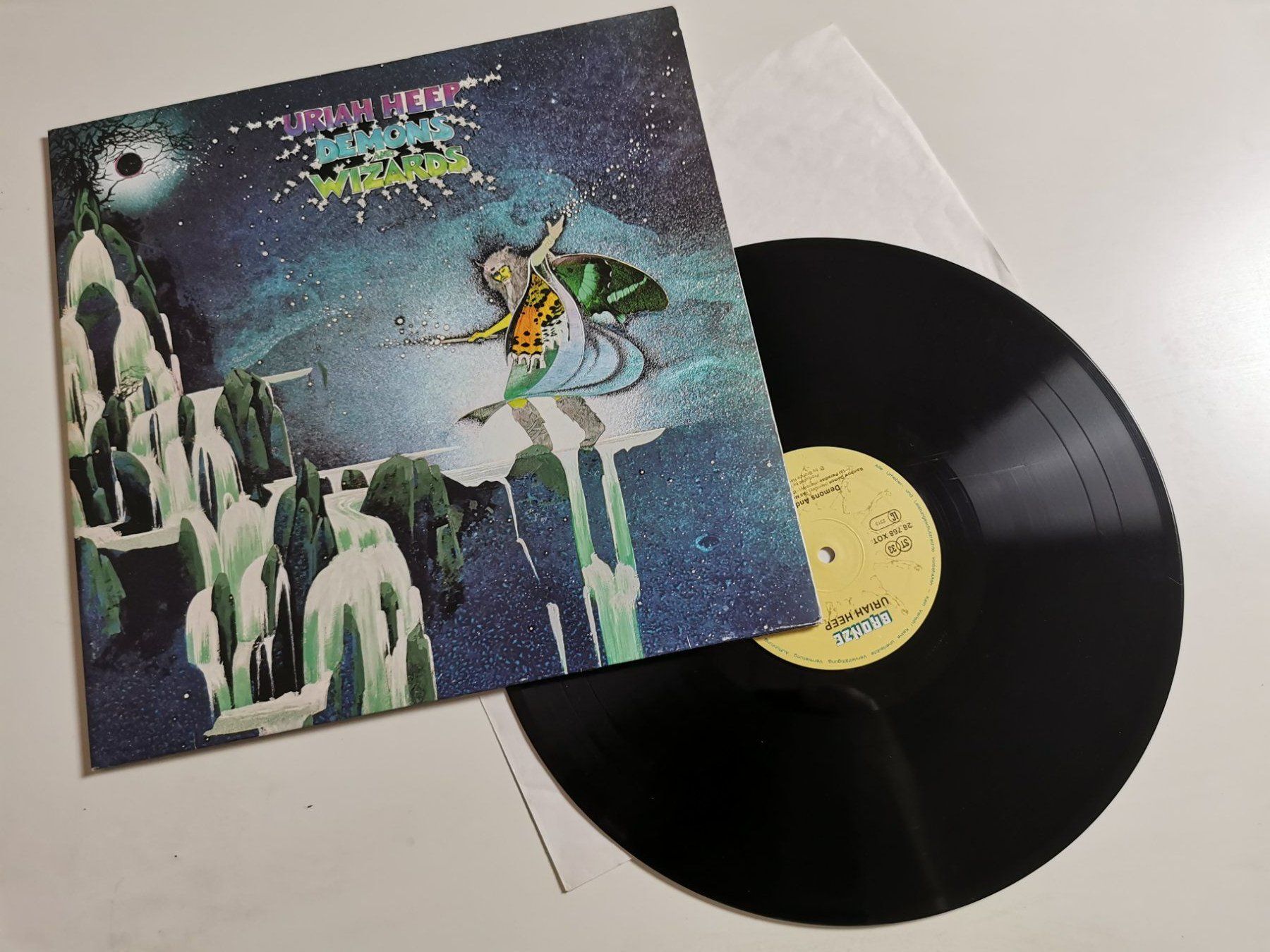 Schallplatten: Uriah Heep - Damons and Wizards – Gebraucht aus Grafenried von Jukebox70