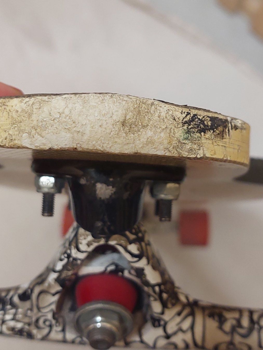 Skateboards: Fibretec Longboard / Downhill - mit Grinsekatze auf Base – Usato da Dübendorf venduto da aur_wm8b 7